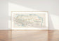 Honduras Map Print| Art History