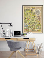 Hyde Park Map Print| Art History