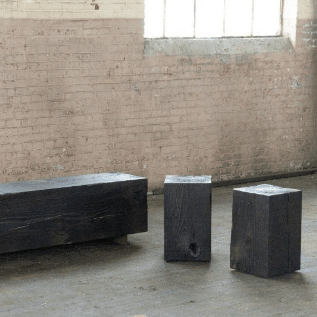 Hyo Table | Wood Cube Side Table