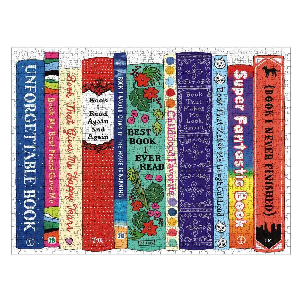 Ideal Bookshelf: Universals 1000 Piece Jigsaw Puzzle - MAIA HOMES