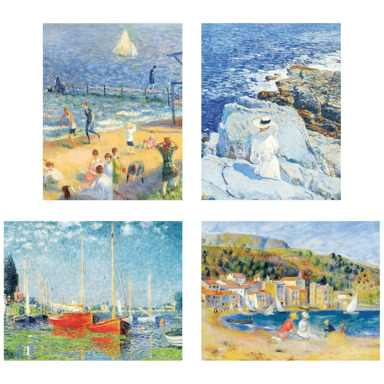 Impressionists by the Water Keepsake Box Note Cards