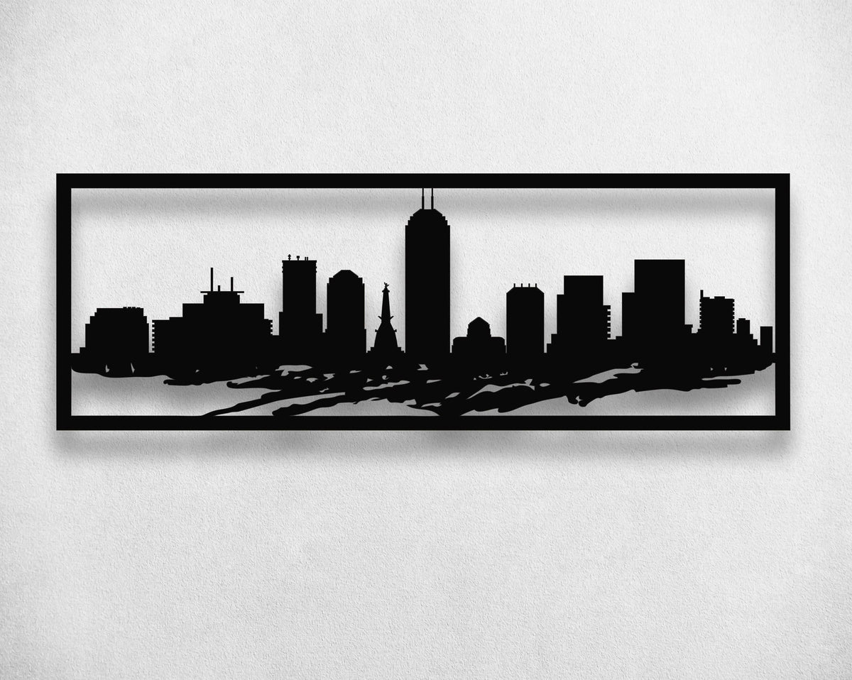 Indianapolis Skyline Metal Wall Art