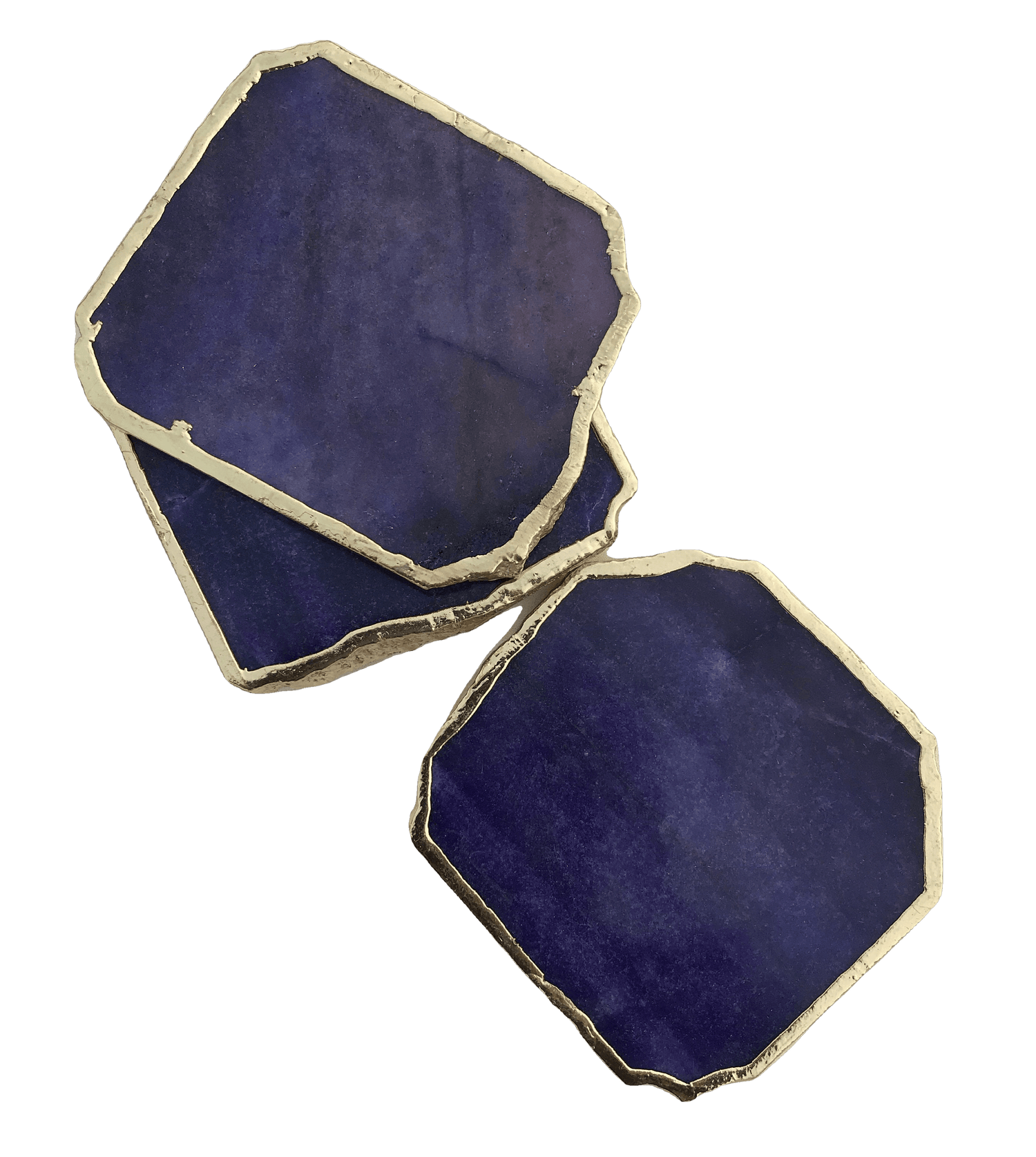 Indigo Agate Aventurine Coaster Set of 4