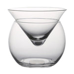 Interlayer Triangle Cocktail Glass Small