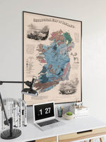 Ireland Map Print| Fine Art Prints