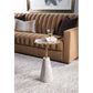 Irregular Top Marble End Table - MAIA HOMES