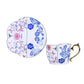 Irregularly Chinoiserie Tiger Mug and Saucer Set - MAIA HOMES