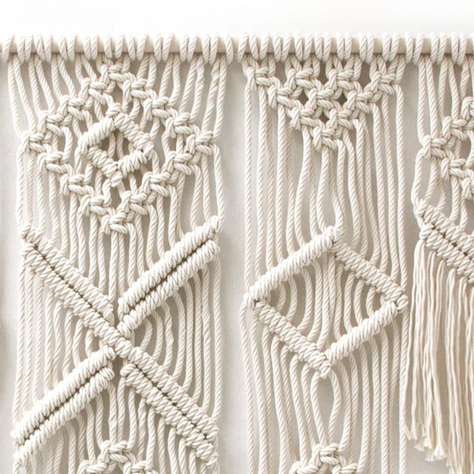 ISA Large Macrame Wall Hanging - Macrame Curtains