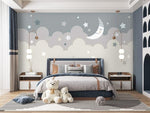 It's a Beautiful Sky Nursery Wallpaper