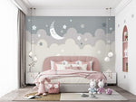 It's a Beautiful Sky Nursery Wallpaper