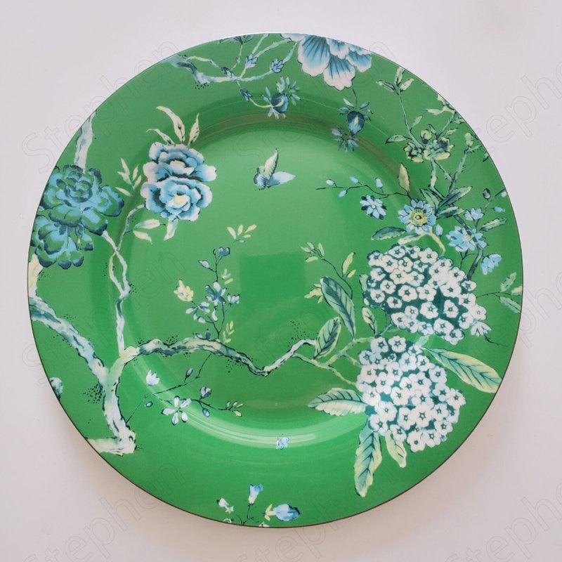 Jade Phoenix Floral Dinnerware