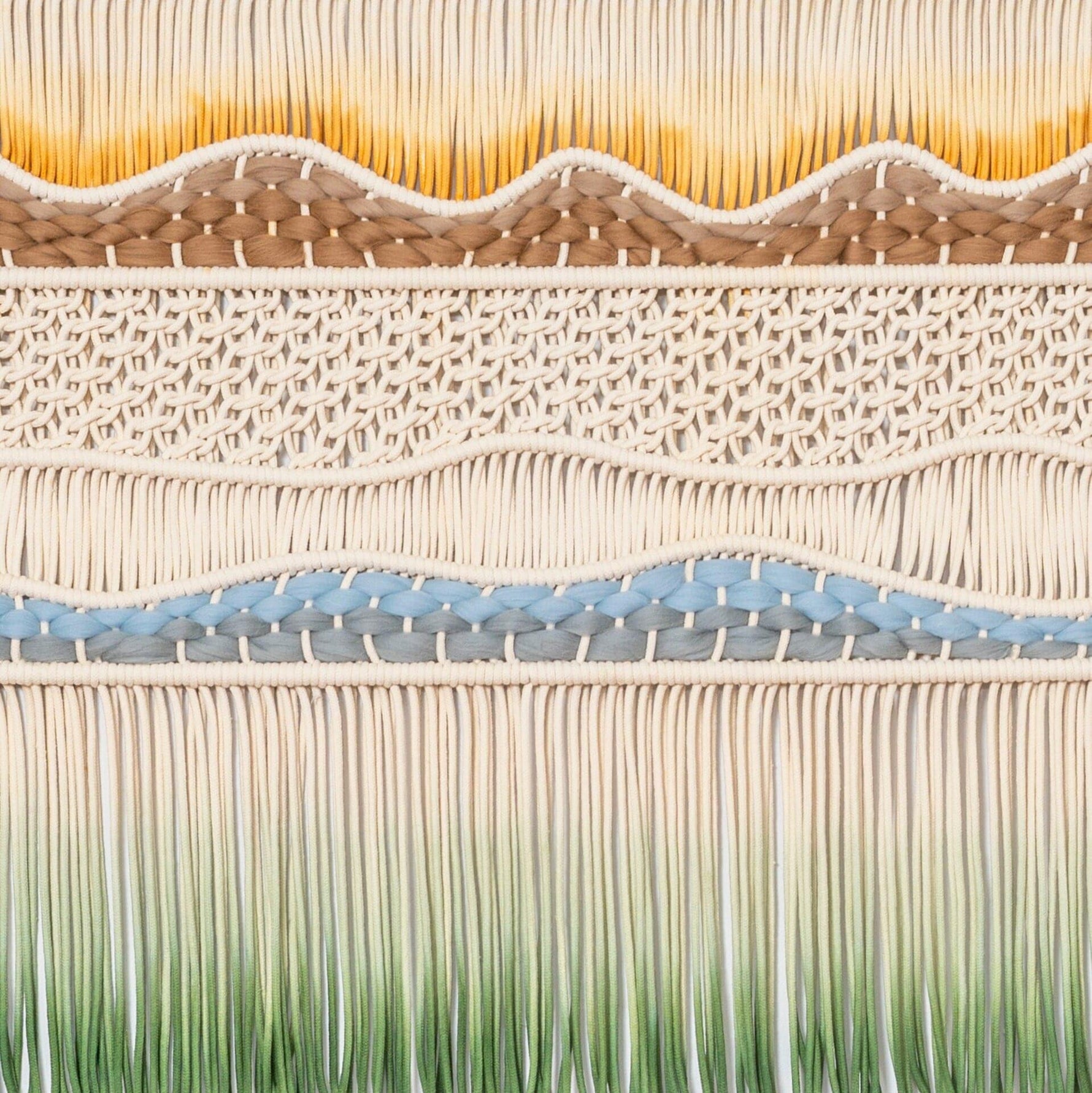 JANE Hand Dyed Wall Hanging Macrame