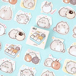 Japanese Scrapbooking Stickers Set - 45 pcs J