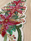 Jingle Leaves Beaded Table Runner