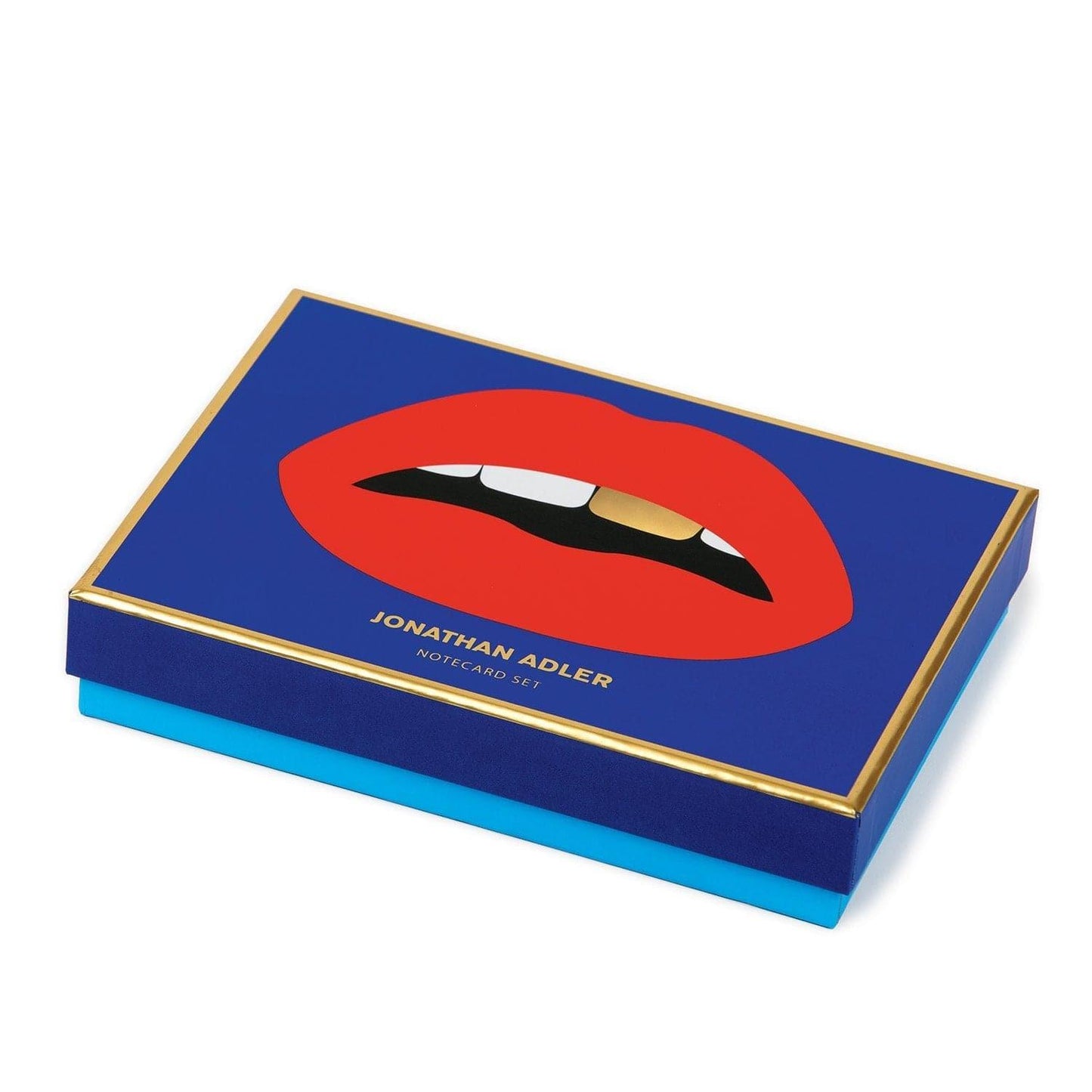 Jonathan Adler Lips Boxed Diecut Notecard Set