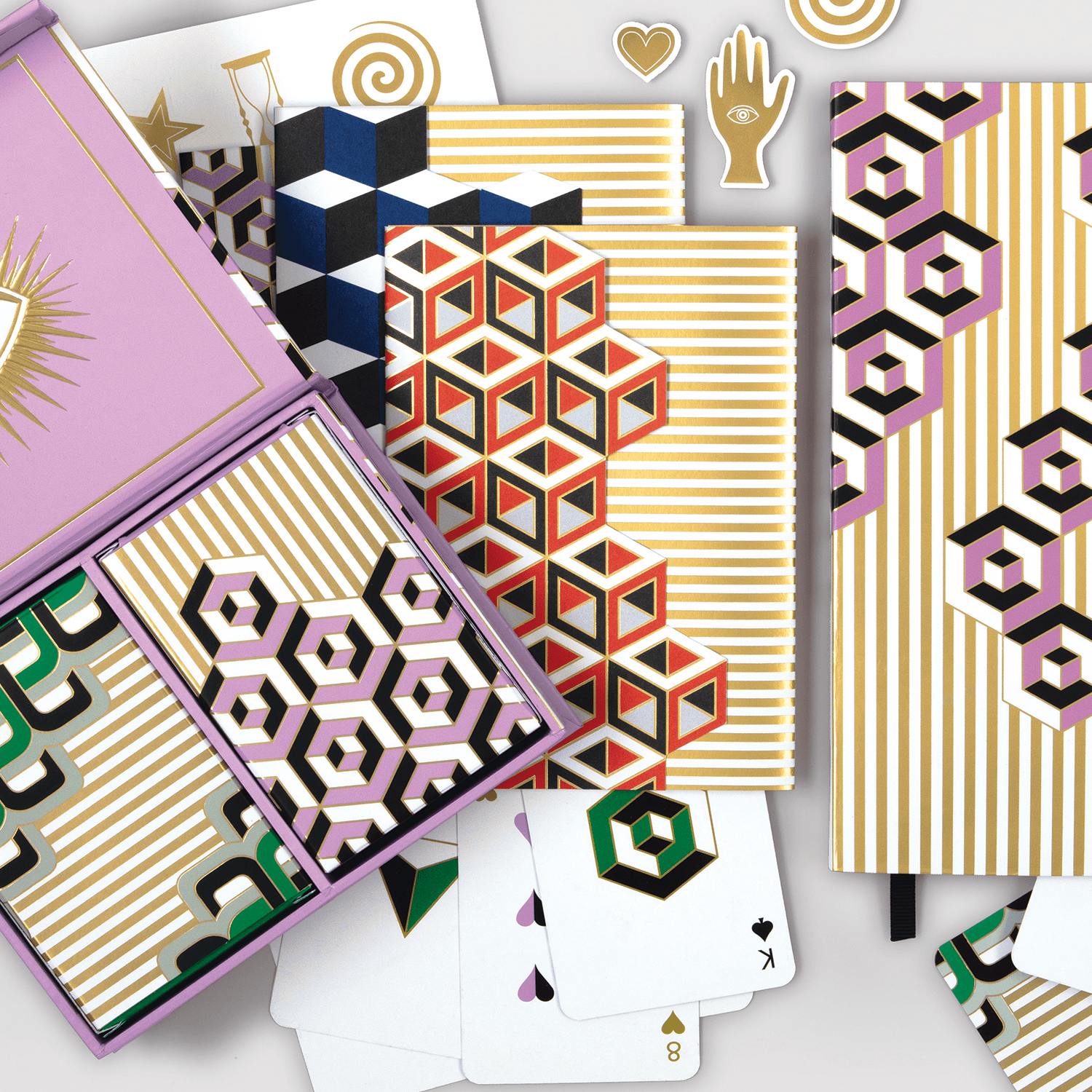 Jonathan Adler Versailles Boxed Diecut Notecard Set - MAIA HOMES