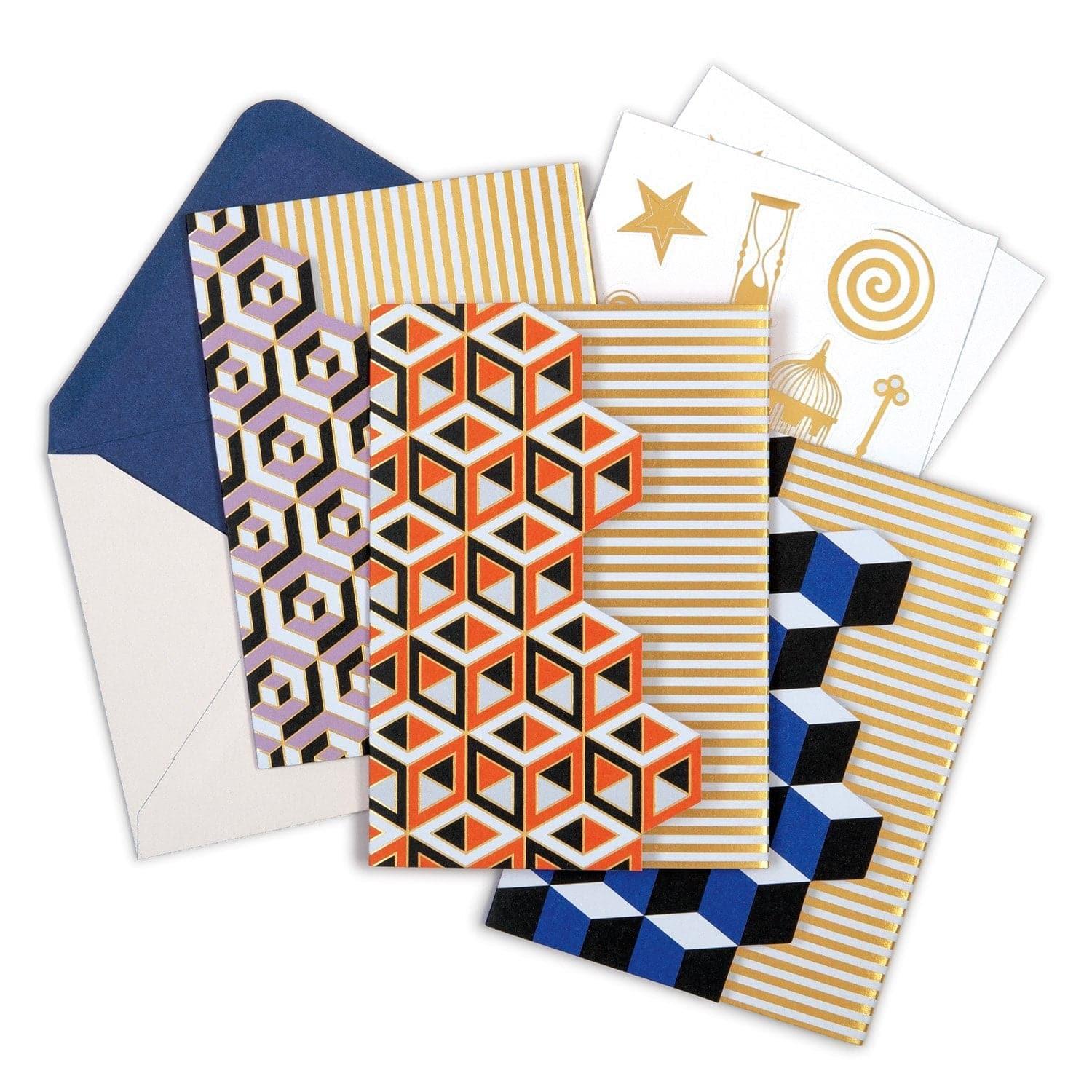 Jonathan Adler Versailles Boxed Diecut Notecard Set