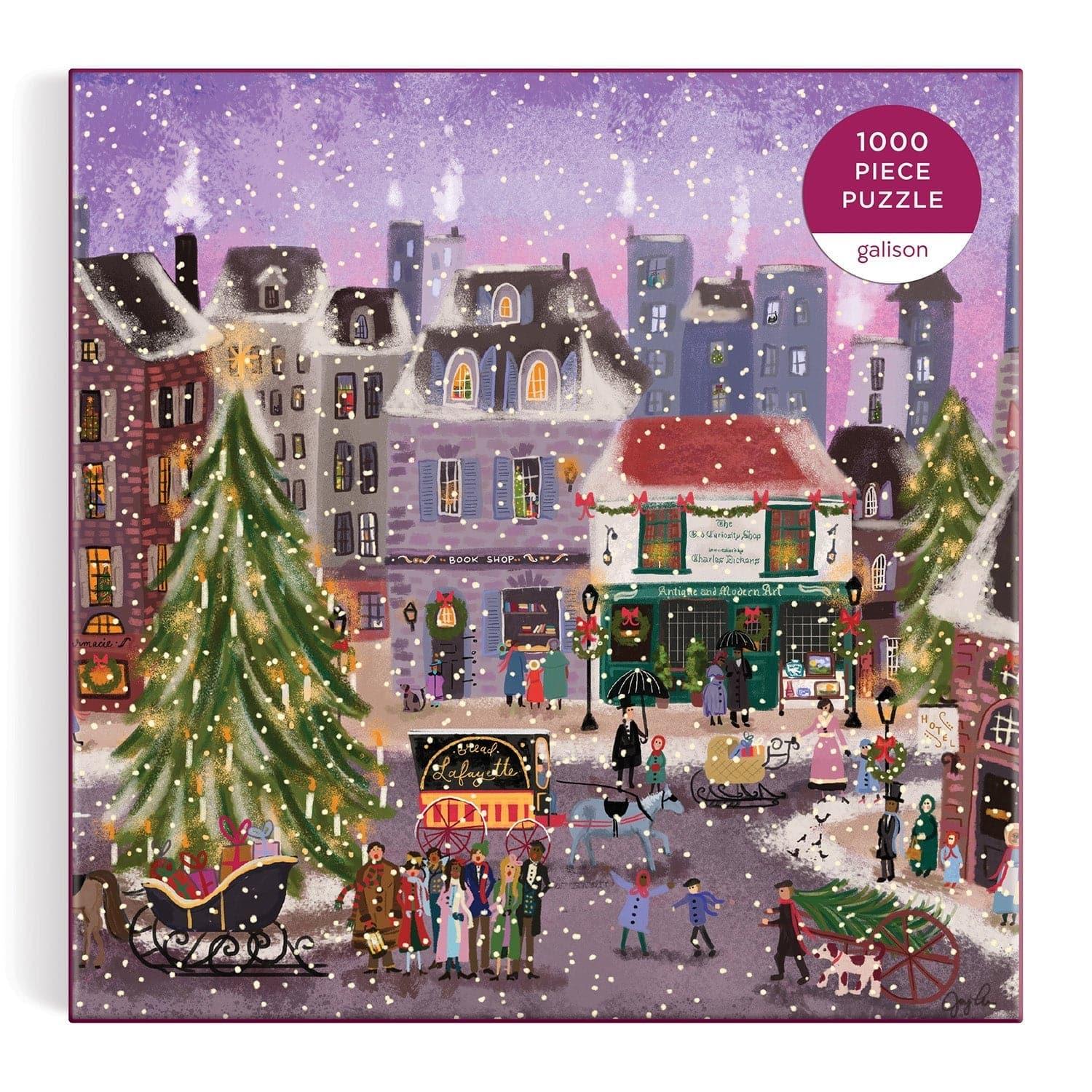 Joy Laforme Christmas Square 1000 Piece Puzzle