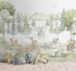 Jungle Safari Kids Room Wallpaper