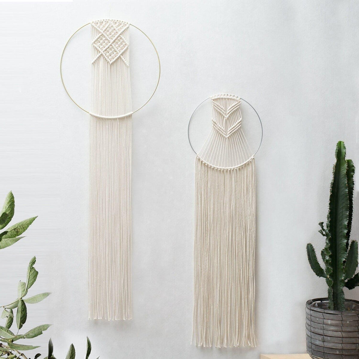 KARA Macrame Dreamcatcher - Macrame Wall Hanging