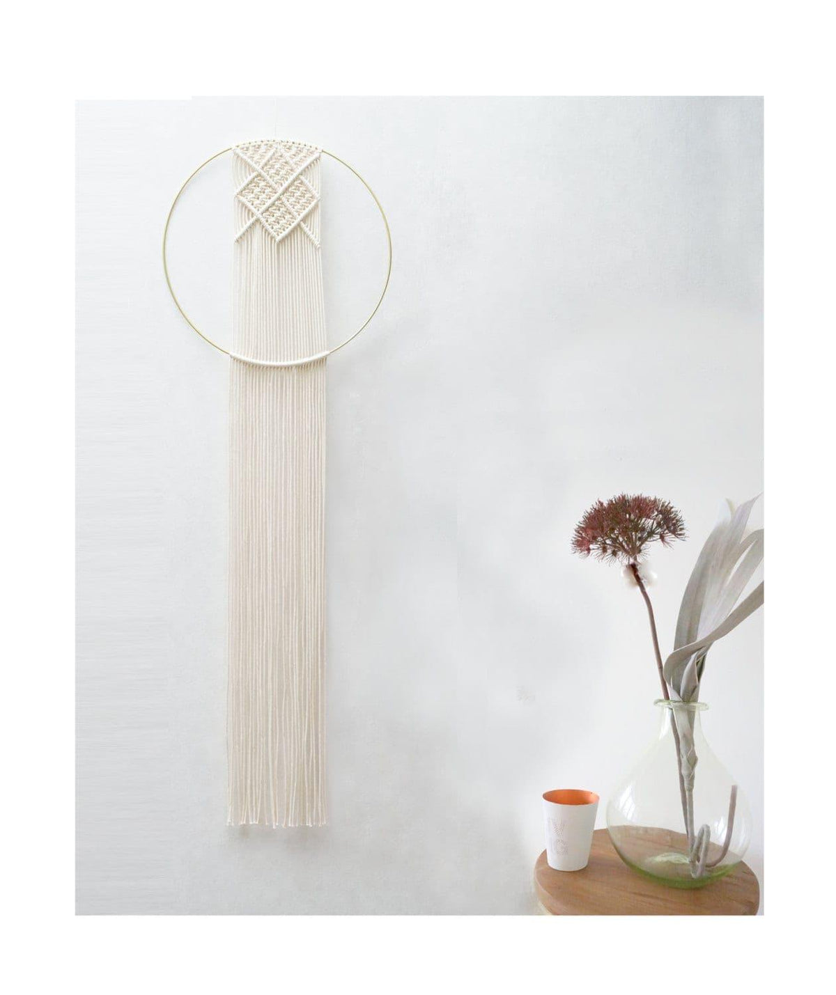 KARA Macrame Dreamcatcher - Macrame Wall Hanging