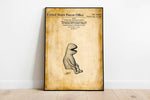 Kermit the Frog Patent Print| Framed Art Print