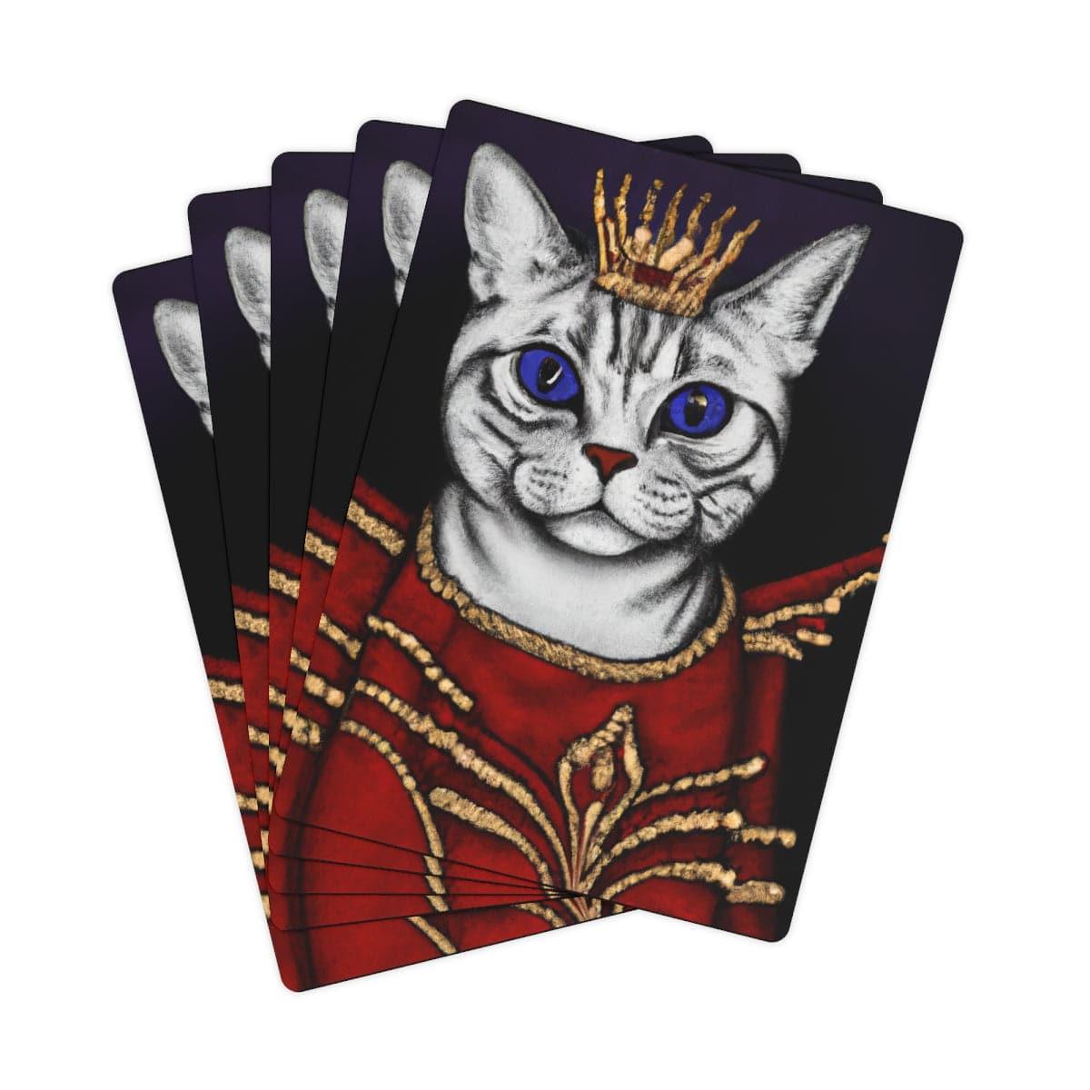 Kitty Queen Poker Cards