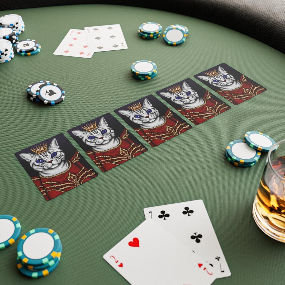 Kitty Queen Poker Cards