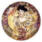 Klimt Kiss Oil Painting Decorative Wall Hanging Plate - MAIA HOMES