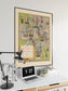 Lake District Map Print| Art History - MAIA HOMES
