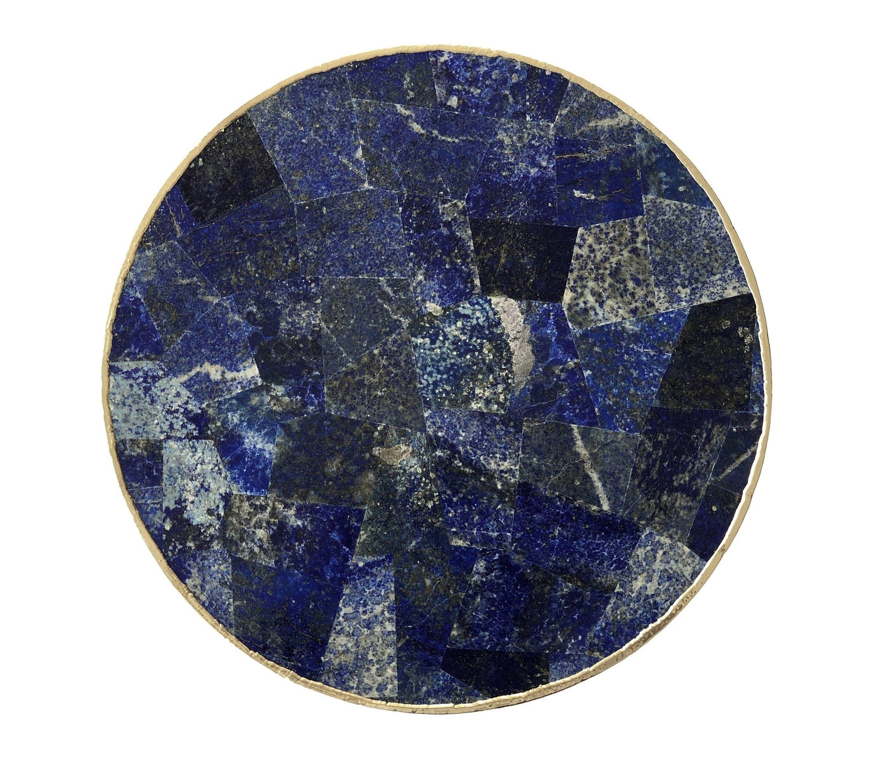 Lapis Lazuli Round Coffee Side Table