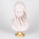 Large Gauze Woman Bust Sculpture