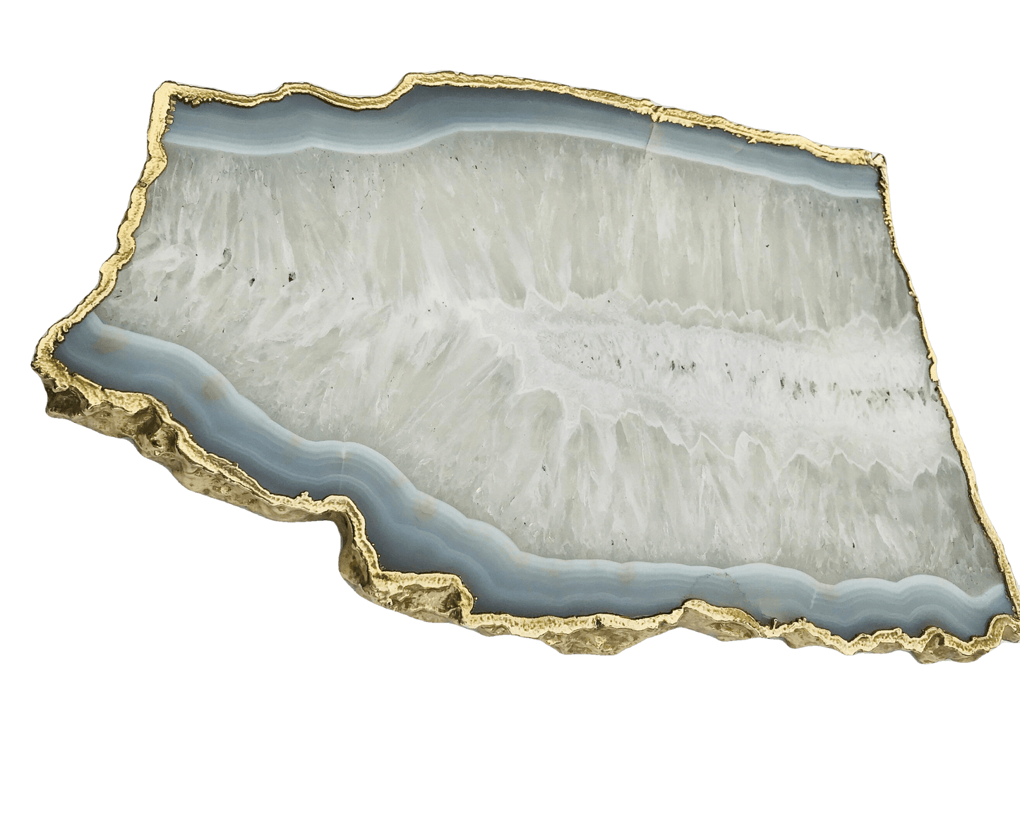 Large Grey Agate Cheese Platter Tray - MAIA HOMES