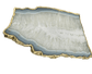 Large Grey Agate Cheese Platter Tray