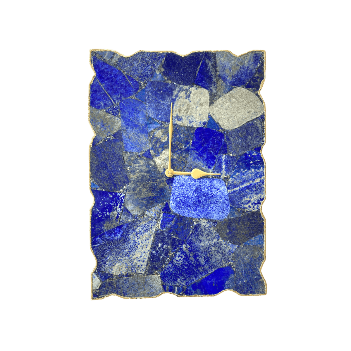 Large Lapis Lazuli Wall Clock