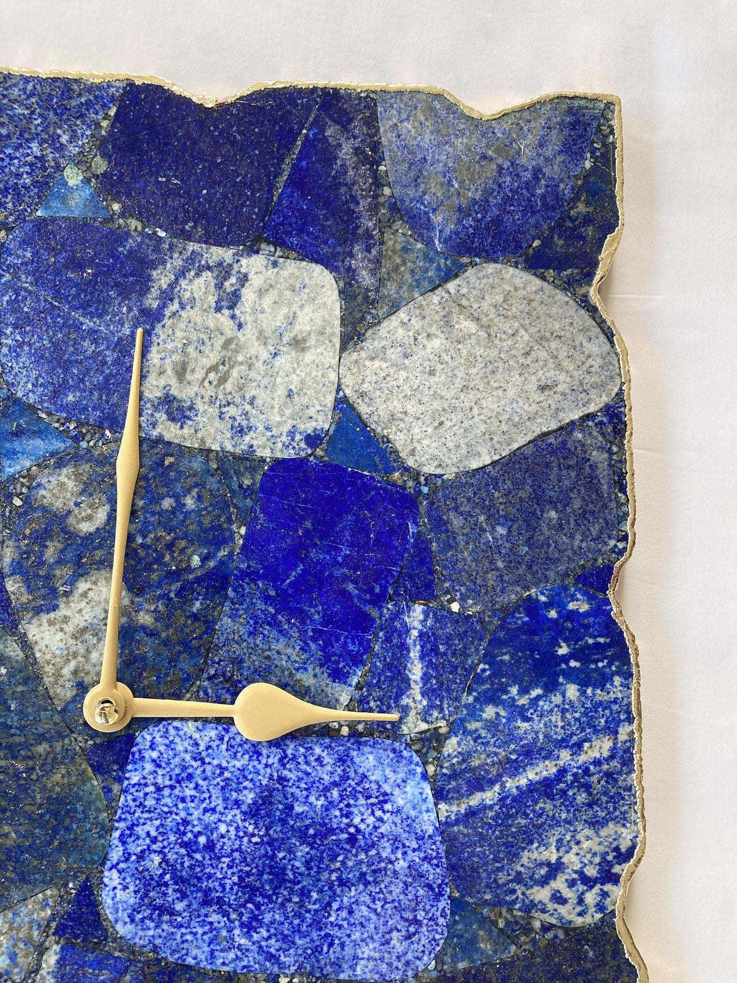 Large Lapis Lazuli Wall Clock