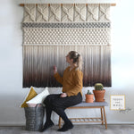 Large Macrame Wall Hanging - Elegantly Woven Wall Art - "ARYA"