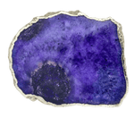 Large Purple Blue Galaxy Agate Cheese Platter Tray