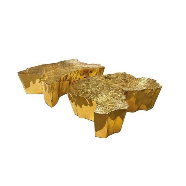 Lava Gold Coffee Table - MAIA HOMES