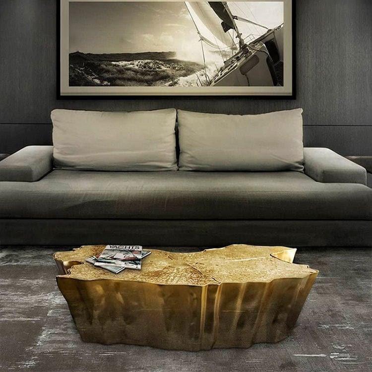 Lava Gold Coffee Table