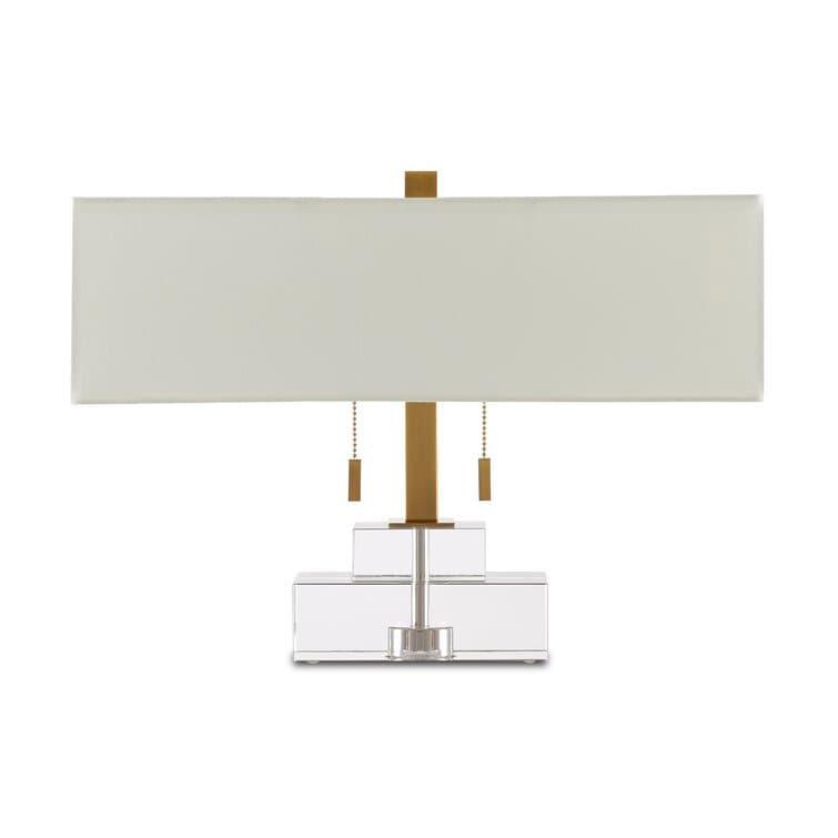 Lenna Gold Acrylic Table Lamp - MAIA HOMES
