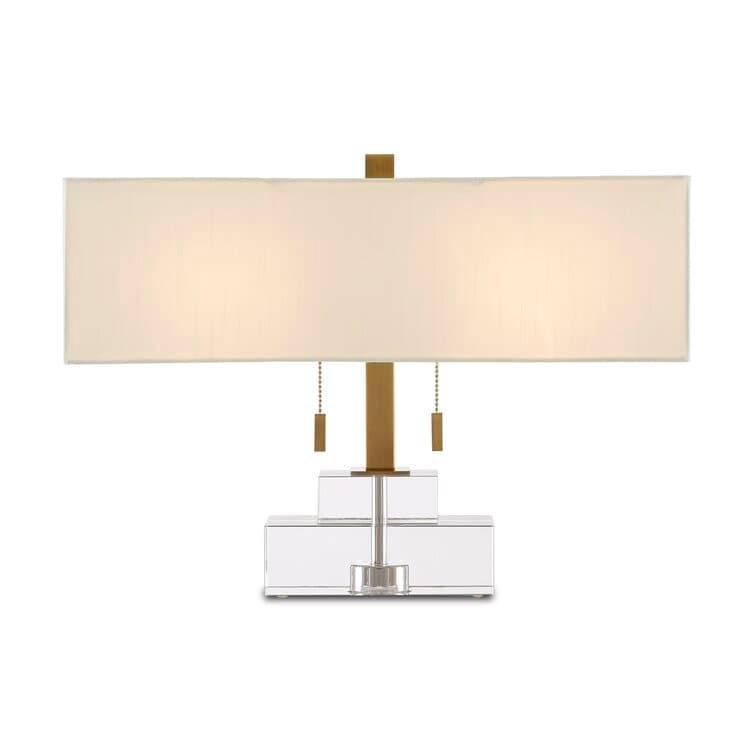 Lenna Gold Acrylic Table Lamp - MAIA HOMES