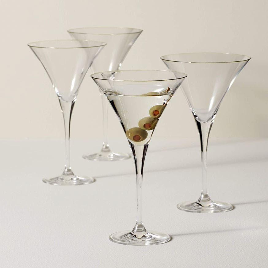 Lenox Tuscany Classics 4-Piece Martini Glass Set - MAIA HOMES