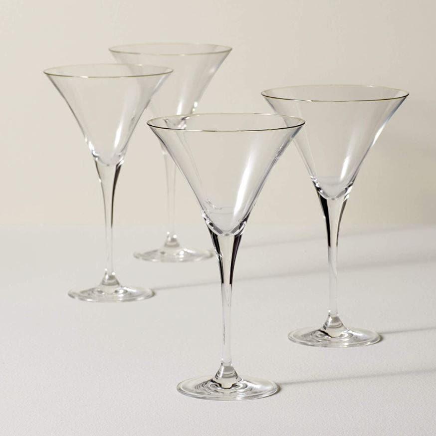 Lenox Tuscany Classics 4-Piece Martini Glass Set - MAIA HOMES