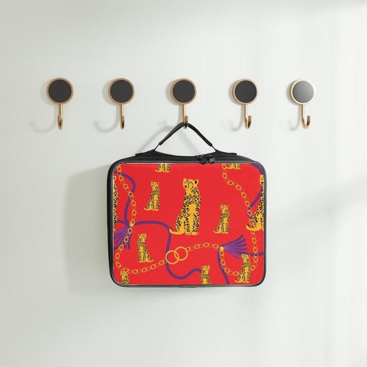 Leopard and Gold Chain Lunch Box - MAIA HOMES