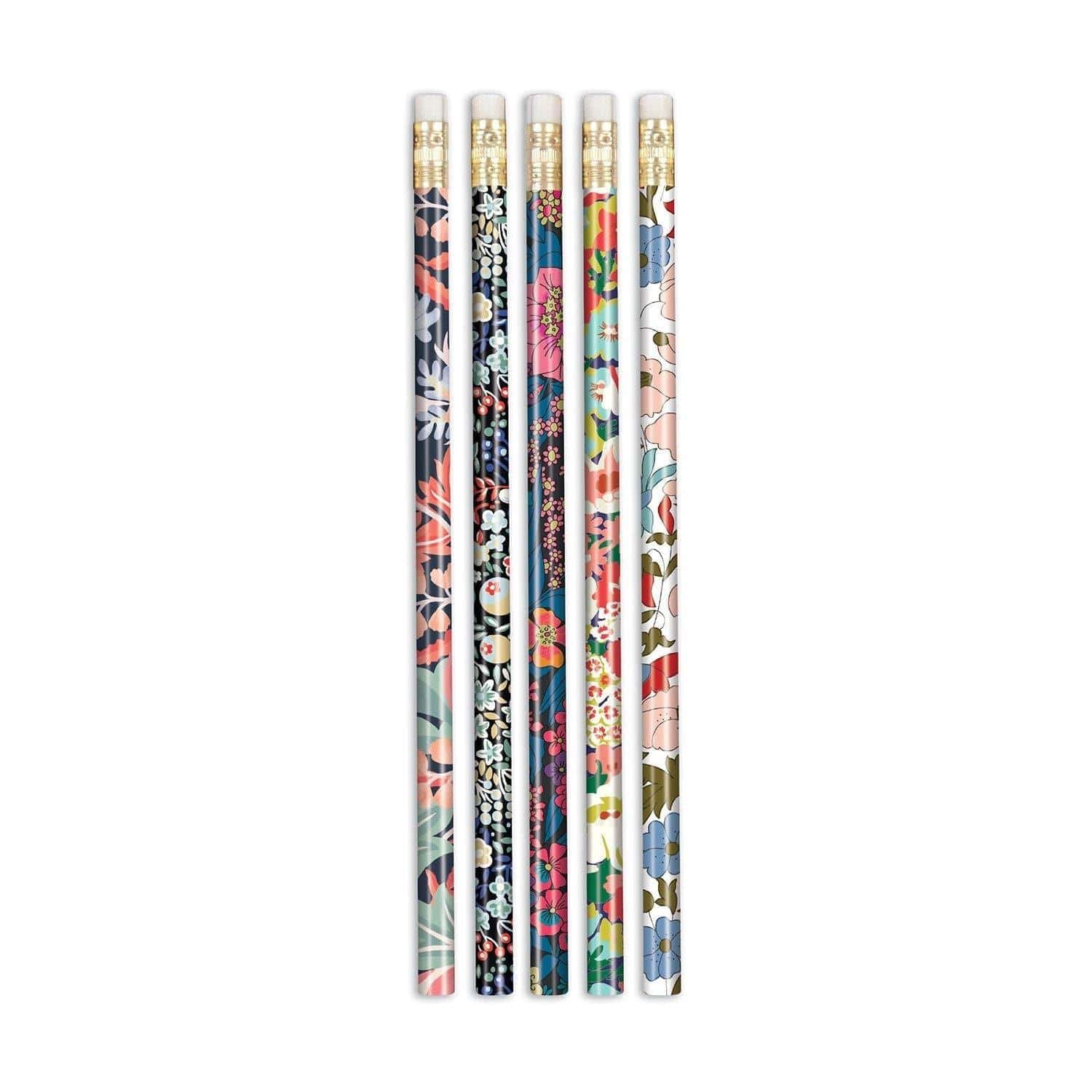 Liberty London Floral Pencil Set