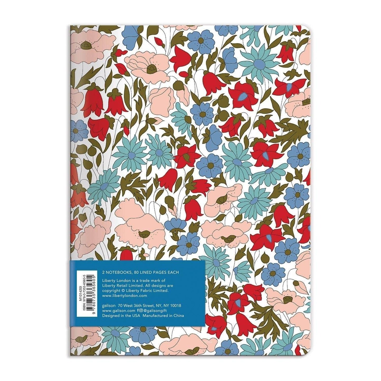 Liberty London Floral Writers Notebook Set