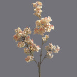 Lilac Artificial Flower Branch Champagne