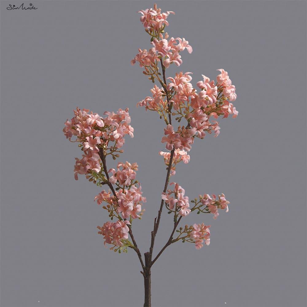 Lilac Artificial Flower Branch Pink