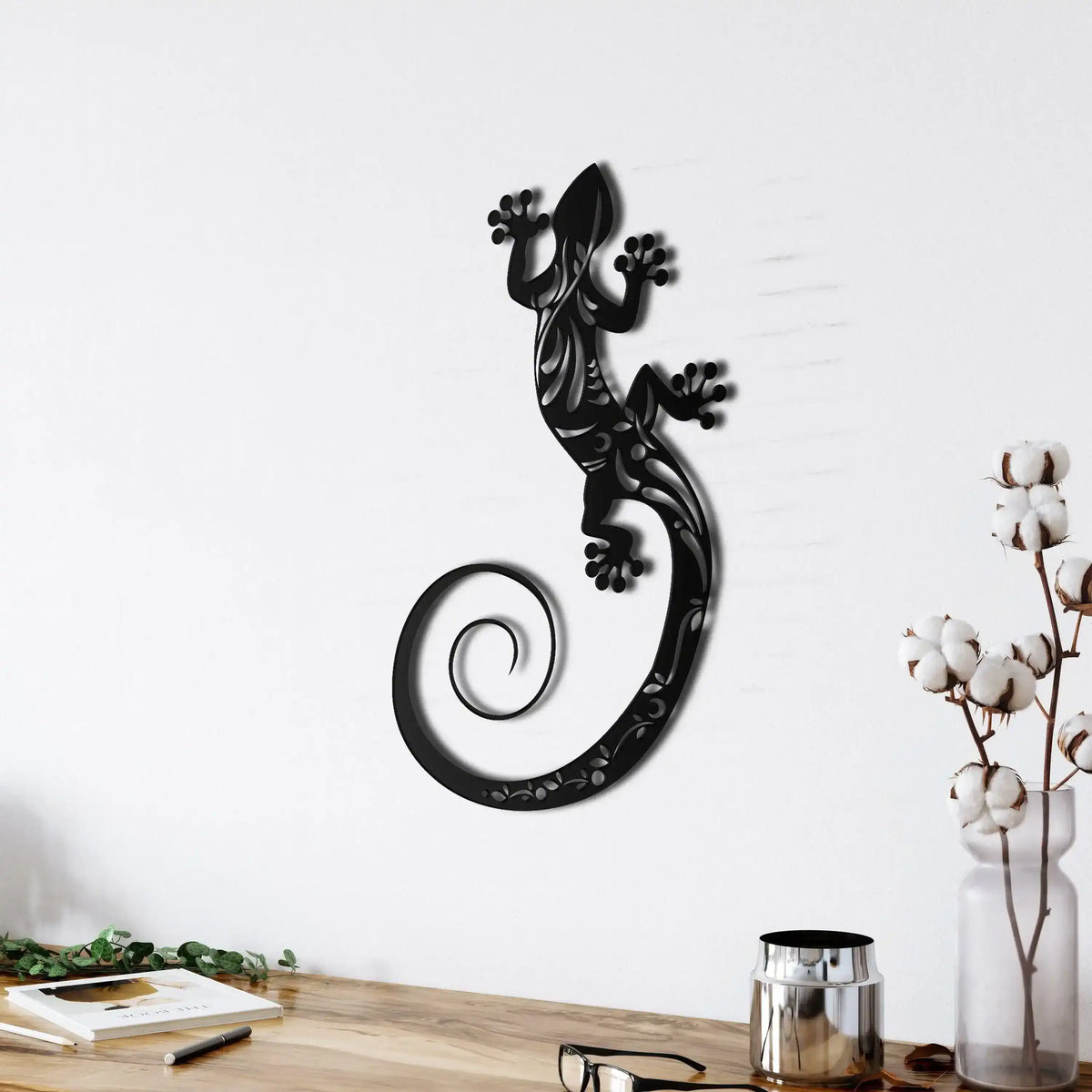Lizard Metal Wall Decor